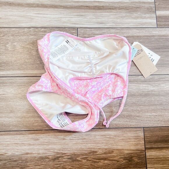 NWT! Billabong Girls Sweet Waves Pink Dream Halter One Piece Swimsuit Size 10 - Picture 4 of 6
